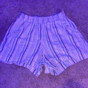 Flowy, stripped shorts! Perfect for summer!